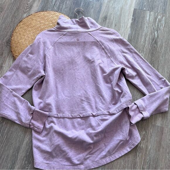 Lululemon Find Your Unwind Pullover Heathered Pink Taupe Women’s‎ Size 8 - Picture 7 of 8